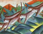 弗朗茨 马克 : Monkey Frieze